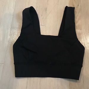 Lululemon black sports bra